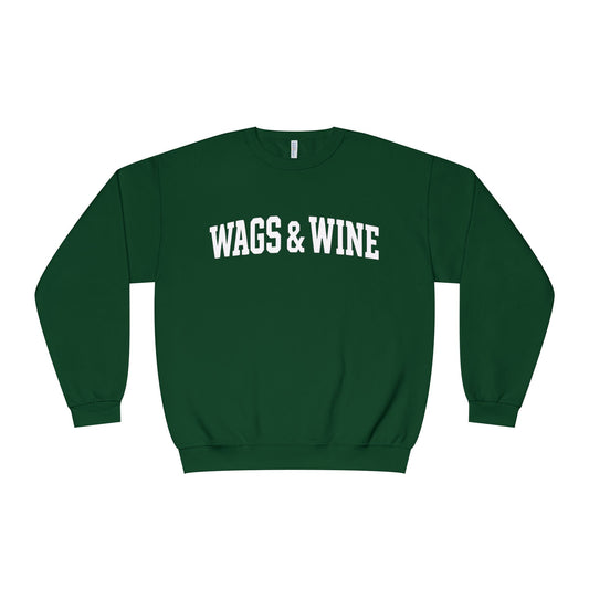 Wags & Wine Collegiate Crewneck