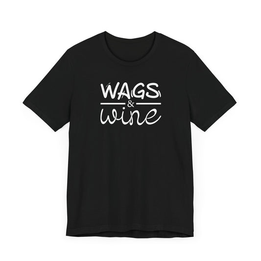 Wags & Wine Logo Tee