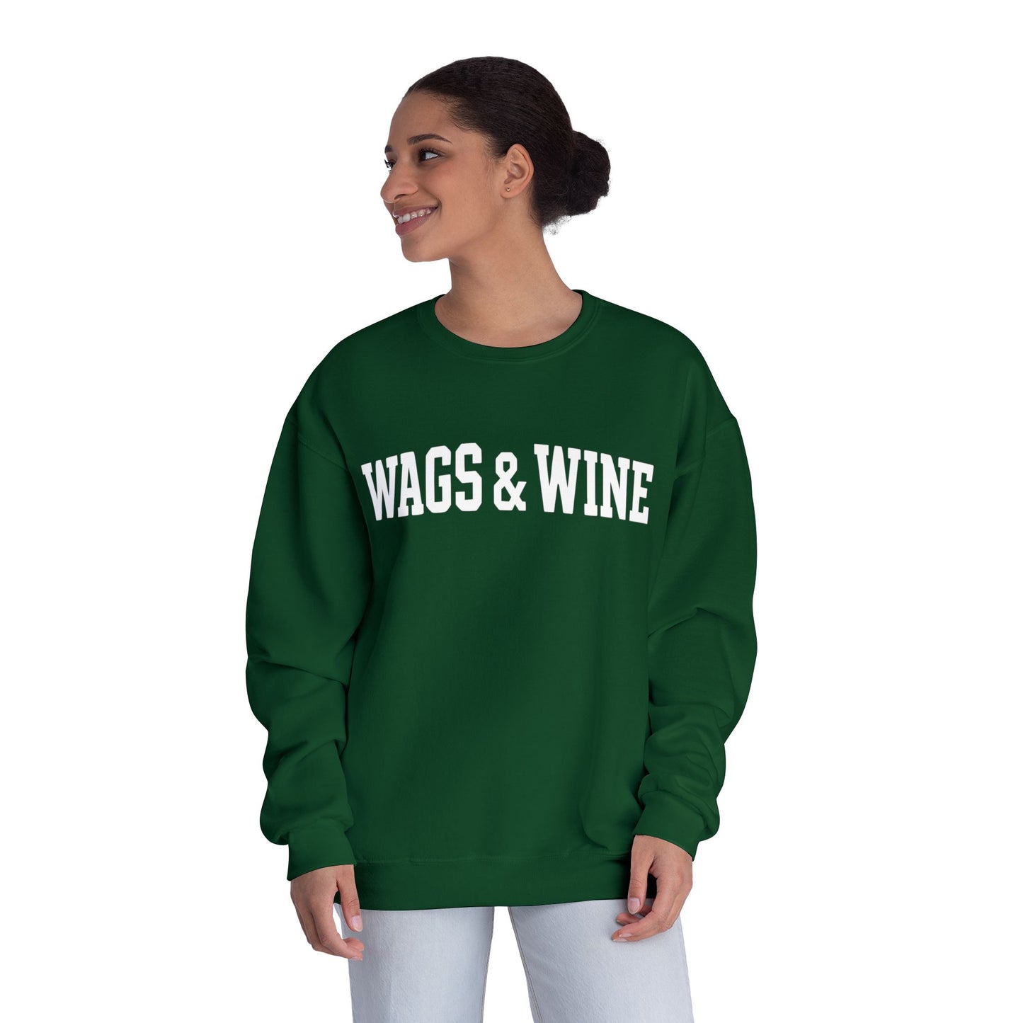 Wags & Wine Collegiate Crewneck