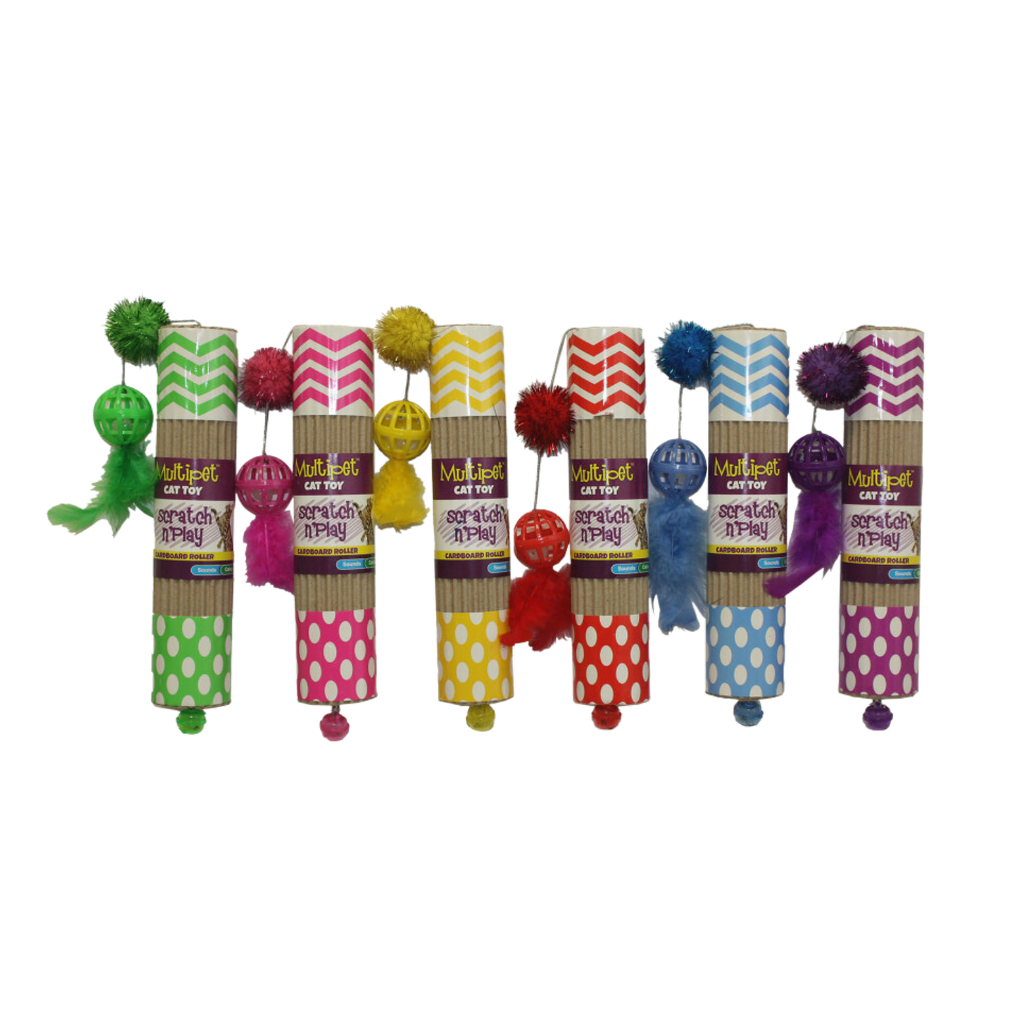 Cardboard Roller Toy, 9.5 inch (Qty: 1)