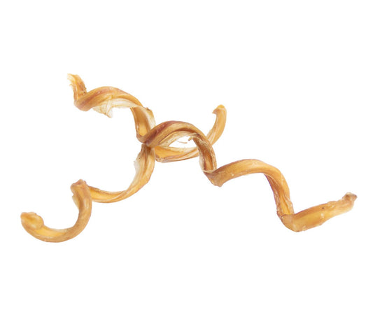 Beef Curly Bully Stick 7"-10"