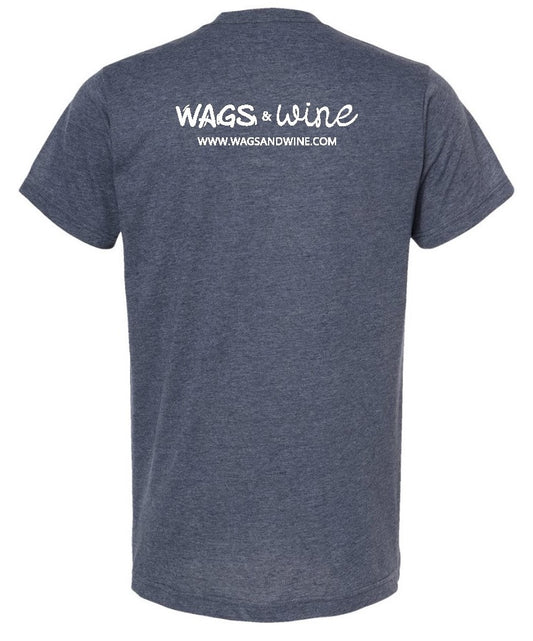 Wags & Wine "SSS" Tee (Navy)