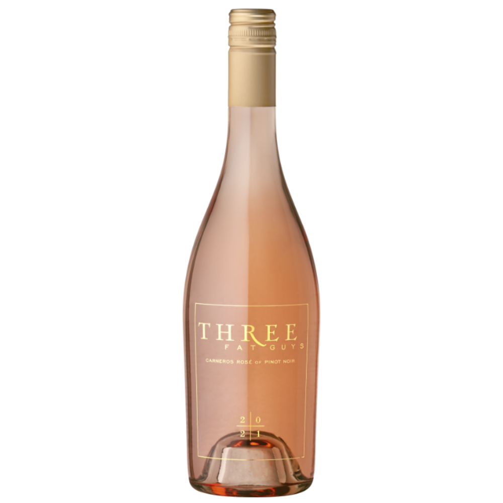 Three Fat Guys, 2021 Carneros Rosé of Pinot Noir