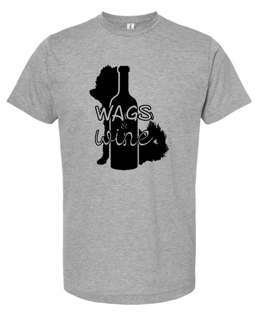 Classic Wags & Wine Logo Tee