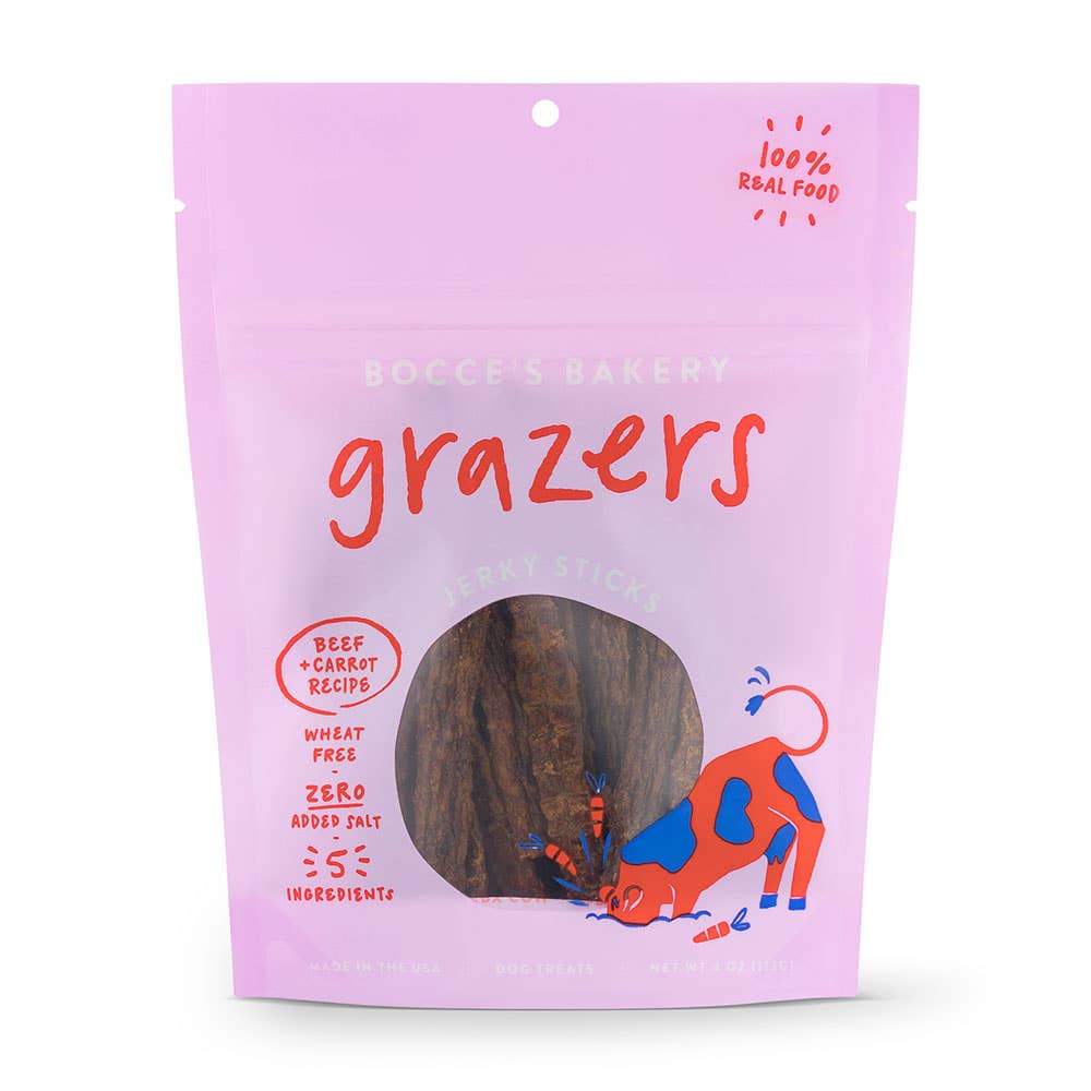 Beef Grazers Jerky Sticks Dog Treats