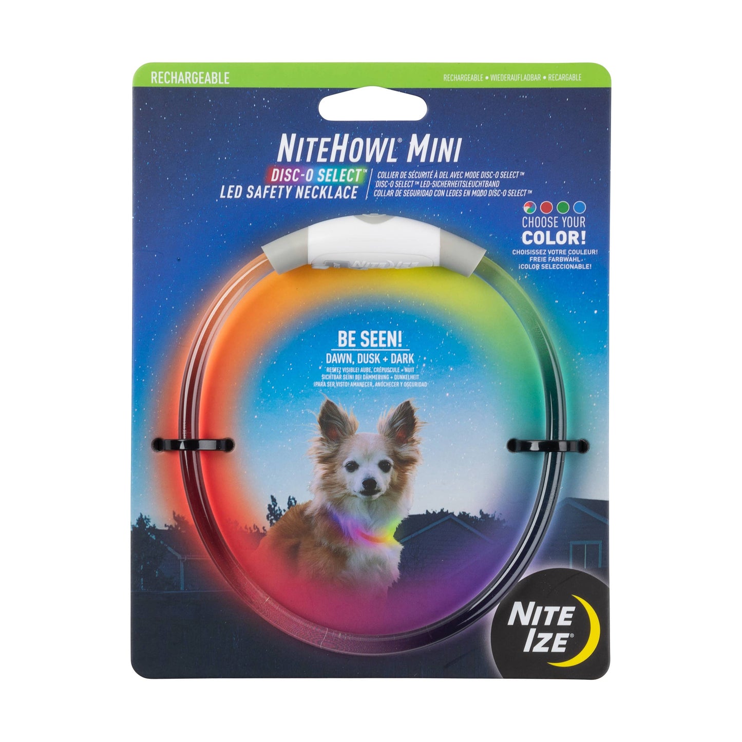 Nite Ize NiteHowl Mini Rechargeable LED Safety Necklace