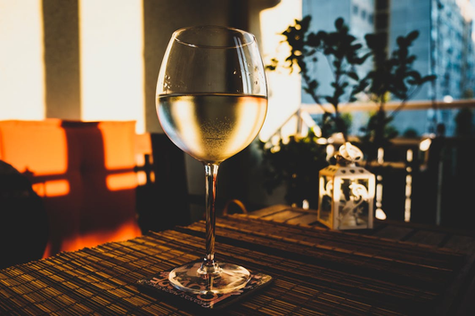  Glass of Wine on the Table