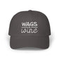 Wags & Wine Embroidered Baseball Hat