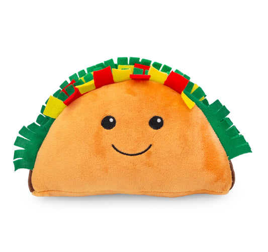 Taco Dog Toy 8”