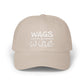 Wags & Wine Embroidered Baseball Hat