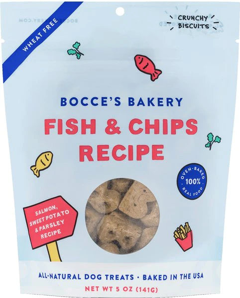 Bocce's Bakery, Fish & Chips Biscuits