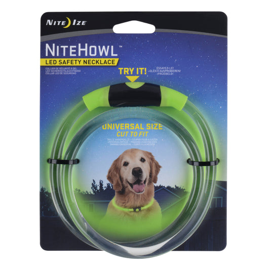 Nite Ize NiteHowl® Rechargeable LED Safety Necklace - Green