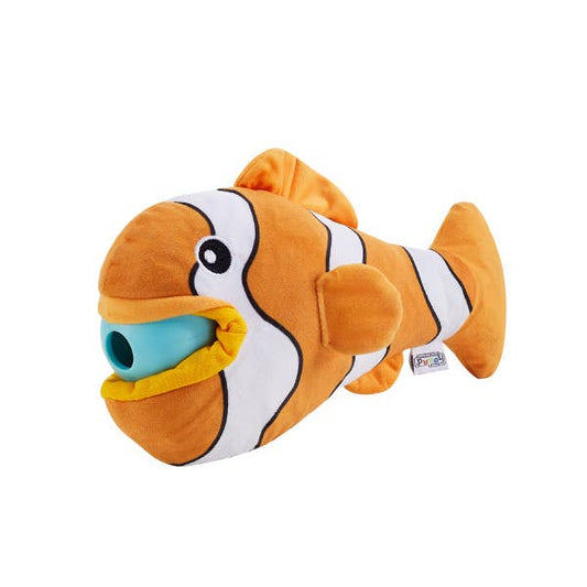 Big Mouthz Clown Fish Dog Puzzle Toy
