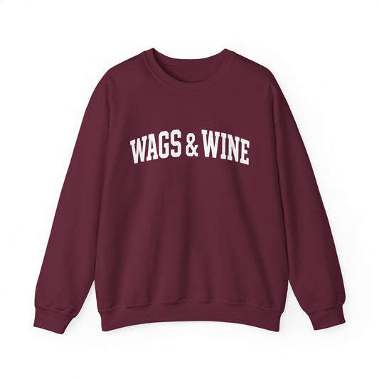Wags & Wine Collegiate Crewneck