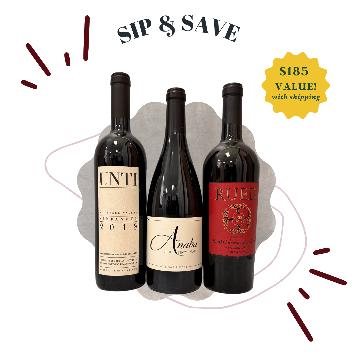 *Featured Wine 3-Pack (Free Shipping)