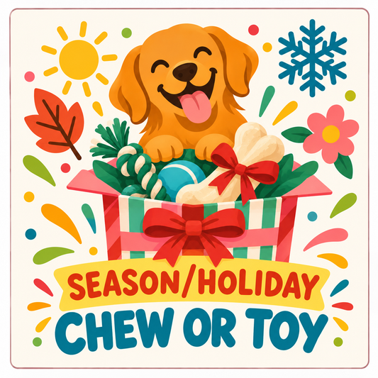 *Seasonal/Holiday Themed Dog Toy or Chew