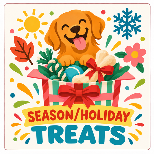 *Seasonal/Holiday Themed Dog Treats