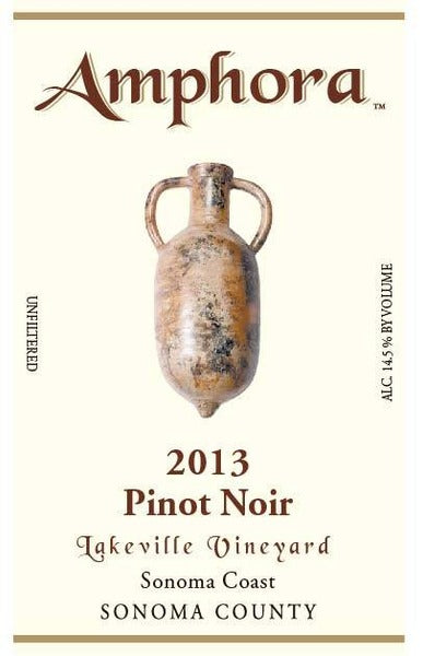 Amphora, 2013 Pinot Noir, Sonoma Coast