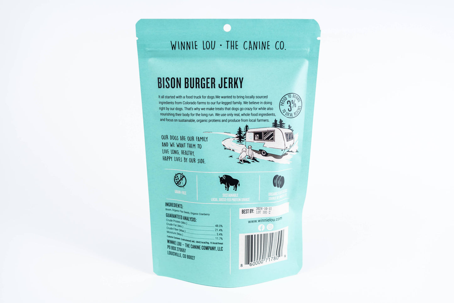 Bison Burger Jerky