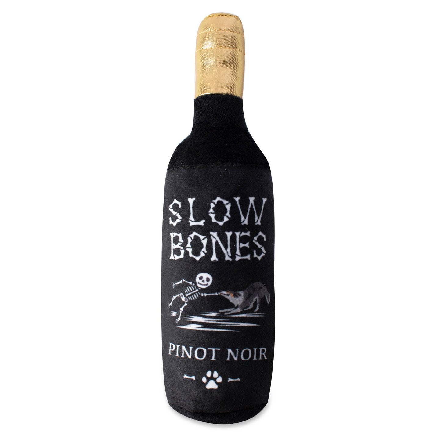 Slow Bones Plush Dog Toy 10”