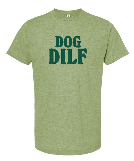 Dog DILF Tee, Green