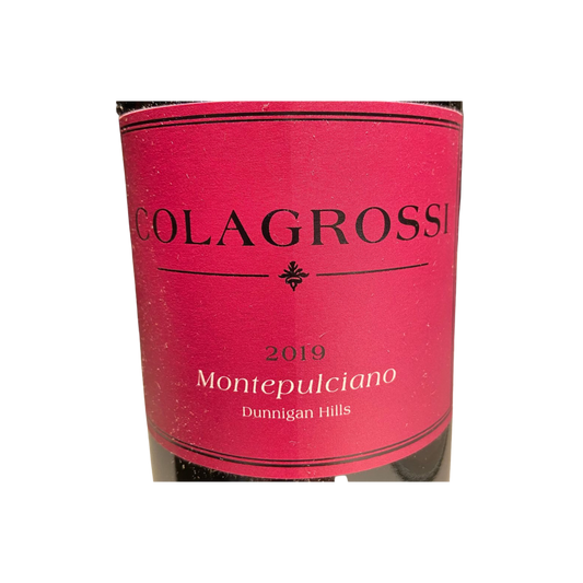 Colagrossi Wines, 2019 Montepulciano